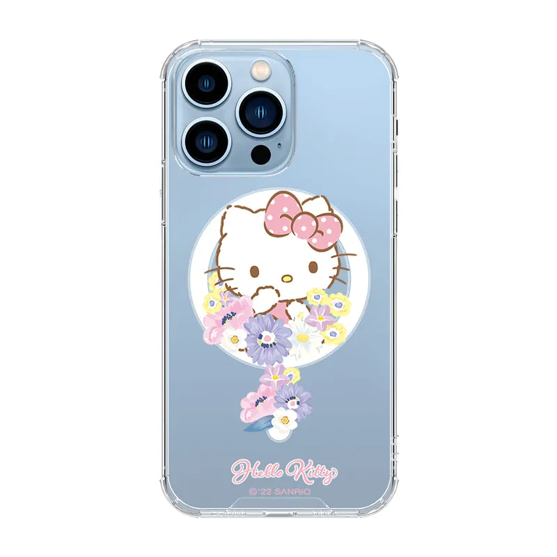 UKA Sanrio Characters Anti-fall Clear PC TPU Magnetic MagSafe Case Cover