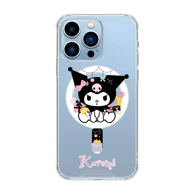 UKA Sanrio Characters Anti-fall Clear PC TPU Magnetic MagSafe Case Cover