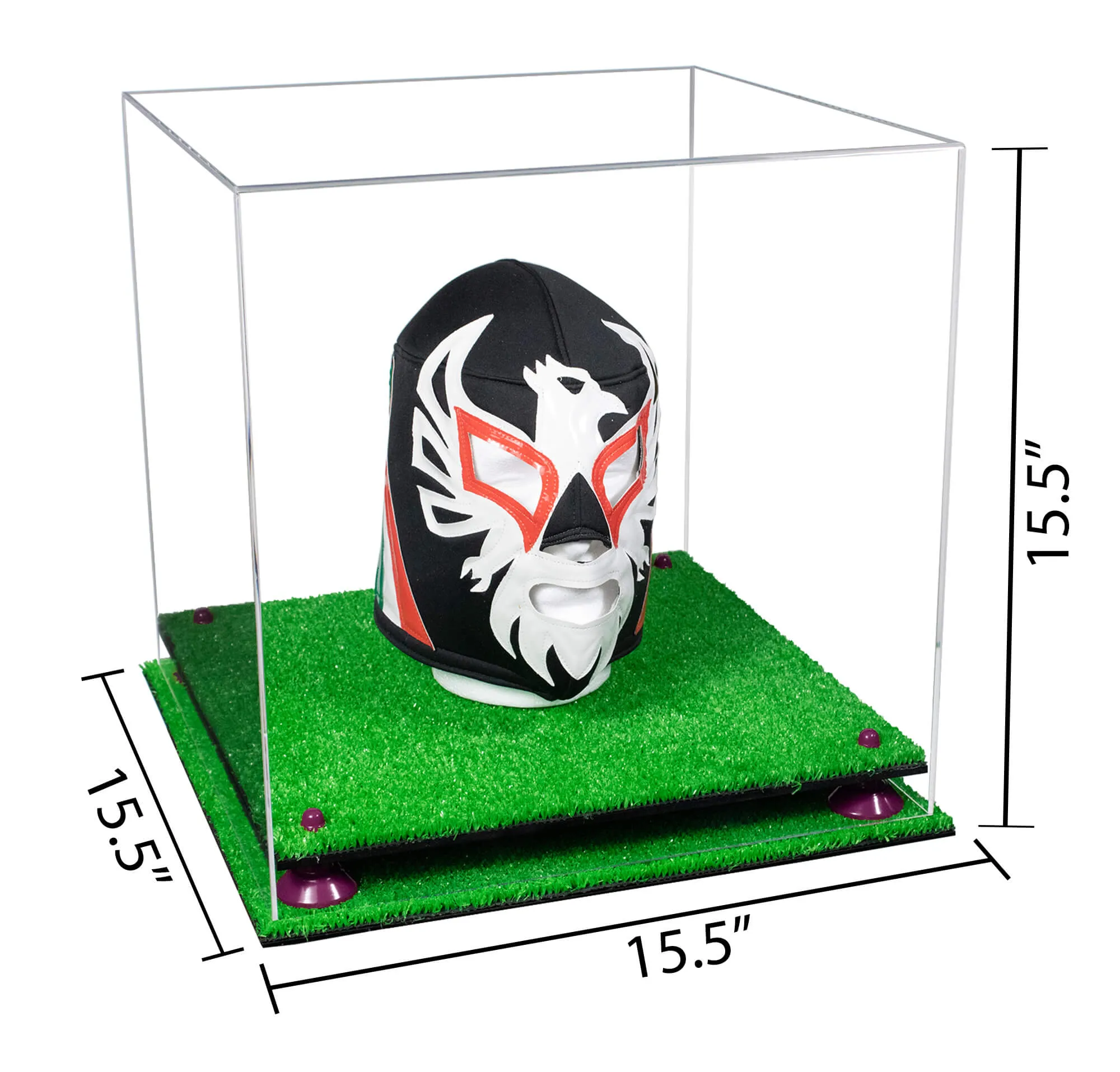 Versatile Acrylic Display Case 15.5 x 15.5 x 15.5 - Clear (A118)