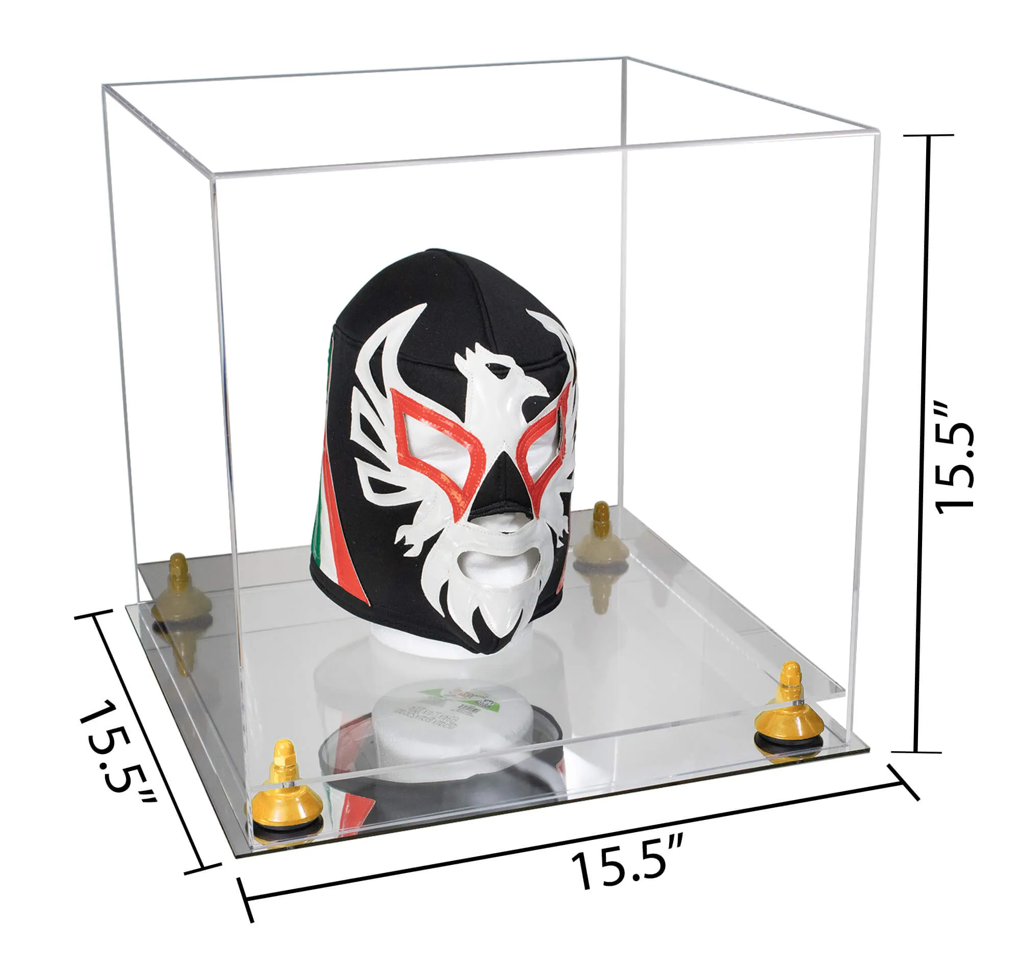 Versatile Acrylic Display Case 15.5 x 15.5 x 15.5 - Clear (A118)