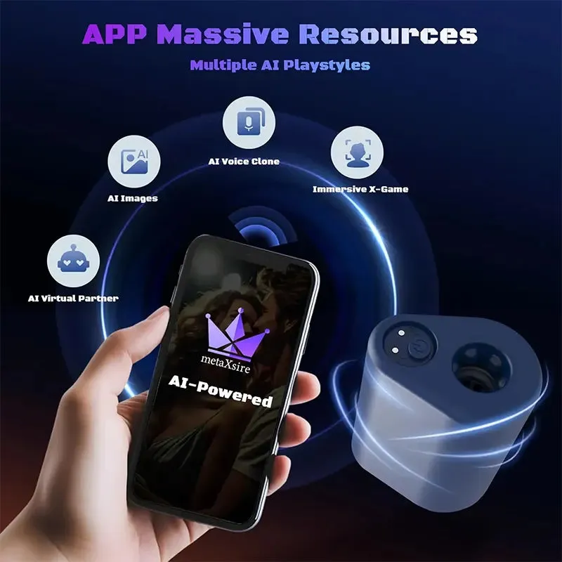 VirtuTouch AI-Controlled Interactive Male Masturbator