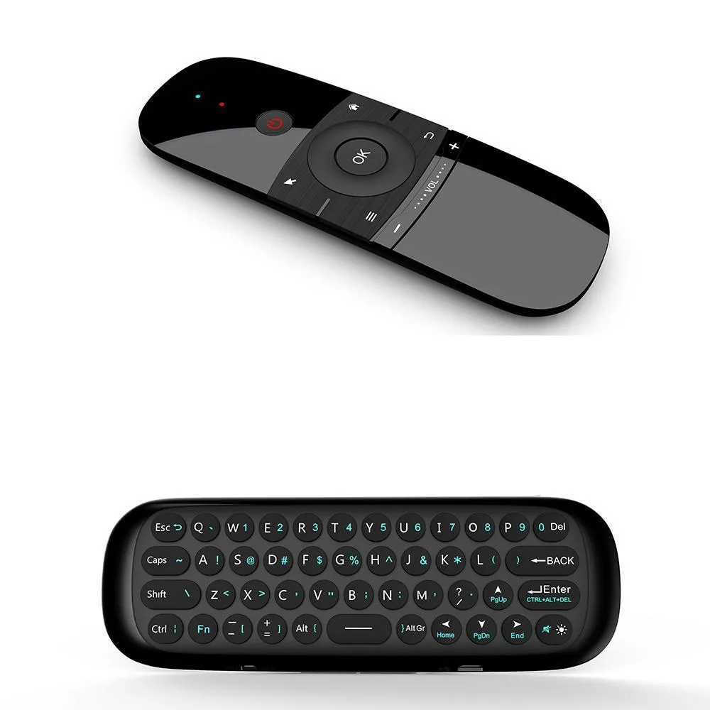 W1 Mini Keyboard Air Mouse: Ideal for HTPC Presentations on Android, Windows, Mac, Linux