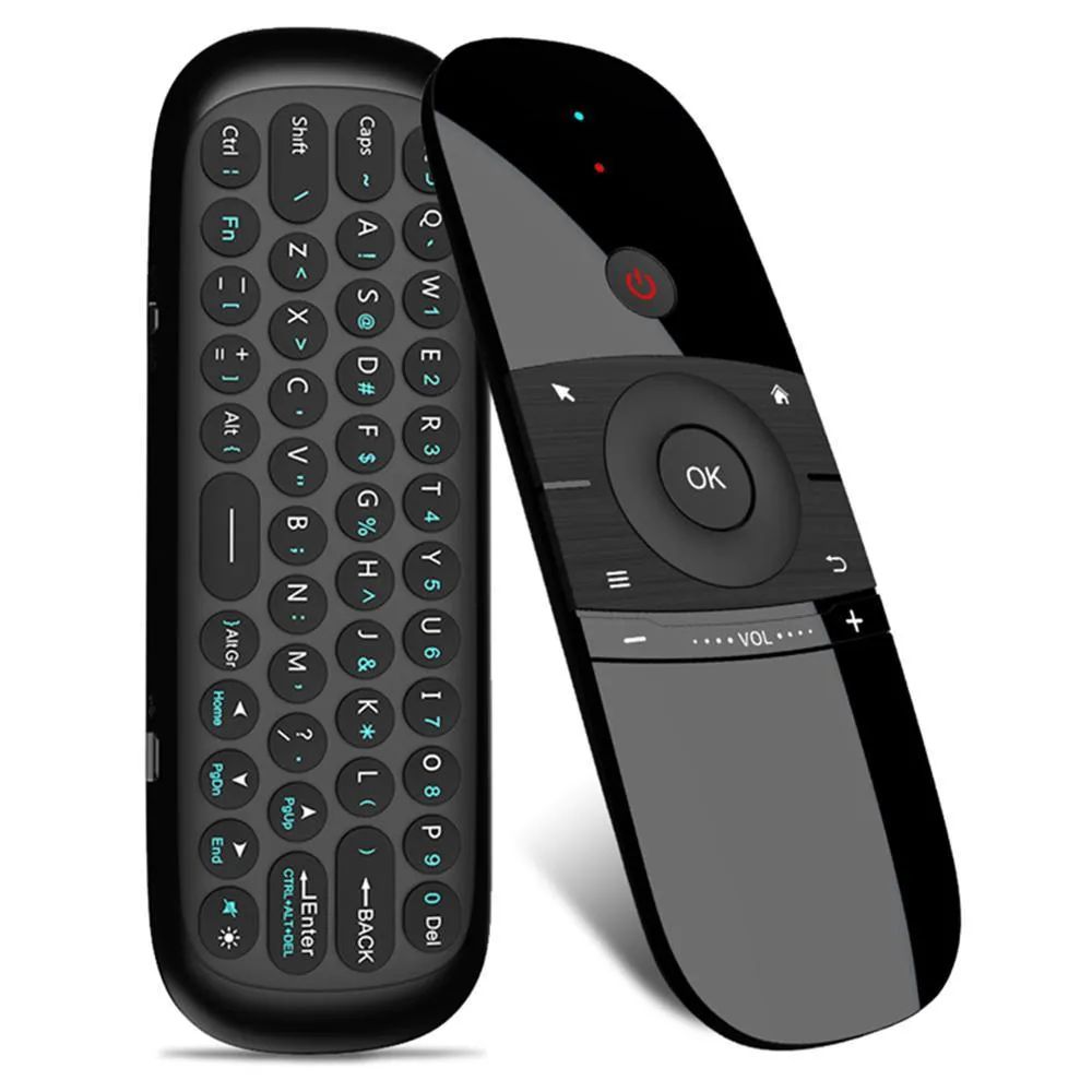 W1 Mini Keyboard Air Mouse: Ideal for HTPC Presentations on Android, Windows, Mac, Linux