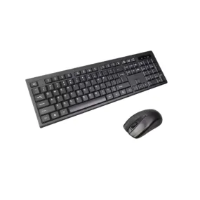 Wireless 2.4Ghz Multimedia Ergonomic Keyboard Combo Q-5003