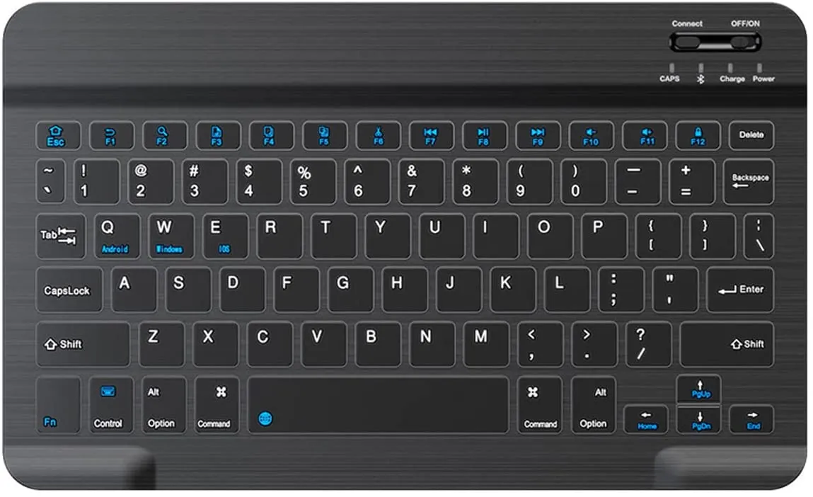 Wireless Bluetooth Keyboard for Steam Deck, Mytrix Slim Compact Keyboard for Linux, Windows, Mac, Laptop, PC, Notebook