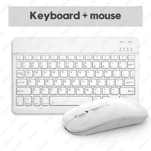 Wireless Keyboard For iPad Includes Bluetooth Mouse