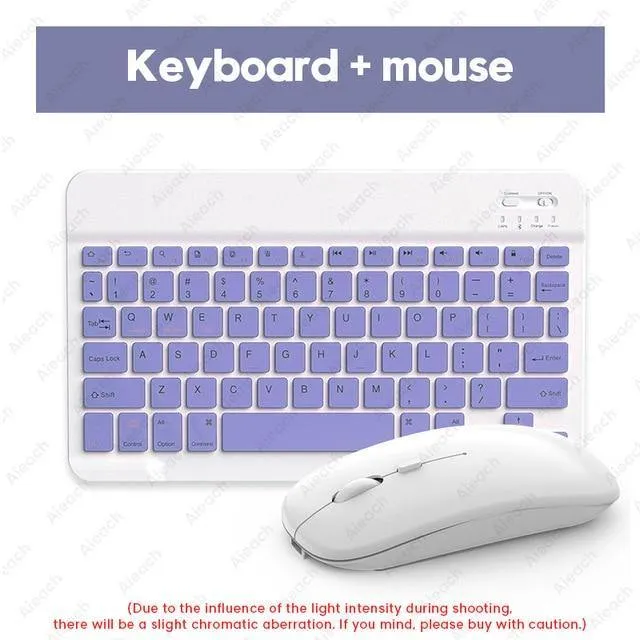 Wireless Keyboard For iPad Includes Bluetooth Mouse