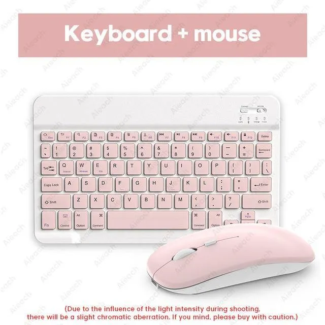 Wireless Keyboard For iPad Includes Bluetooth Mouse