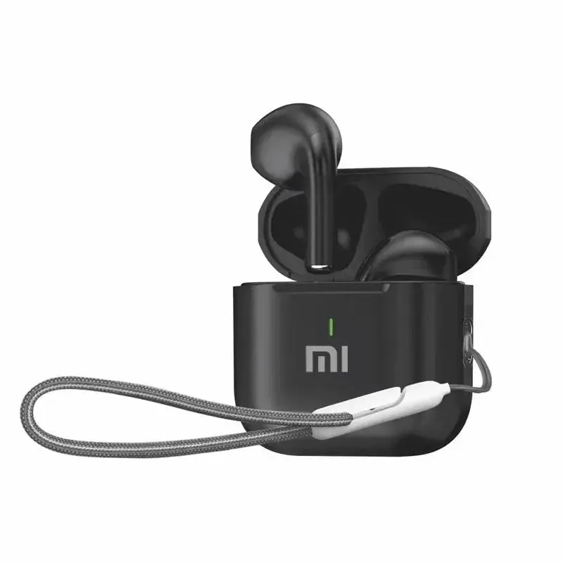 Xiaomi Buds Headphones TWS Wireless Earbuds Bluetooth 5.3 Touch Control IPX5 Waterproof HIFI Headset Carrying Cable with Mic