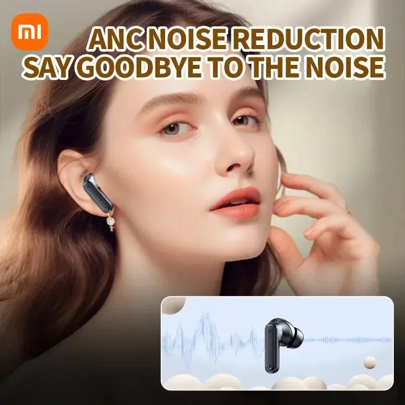 XIAOMI E18 Pro Headphones LCD Touch Screen Visible Sport Earphones ANC Wireless Earbuds Bluetooth Built-in Mic Headset