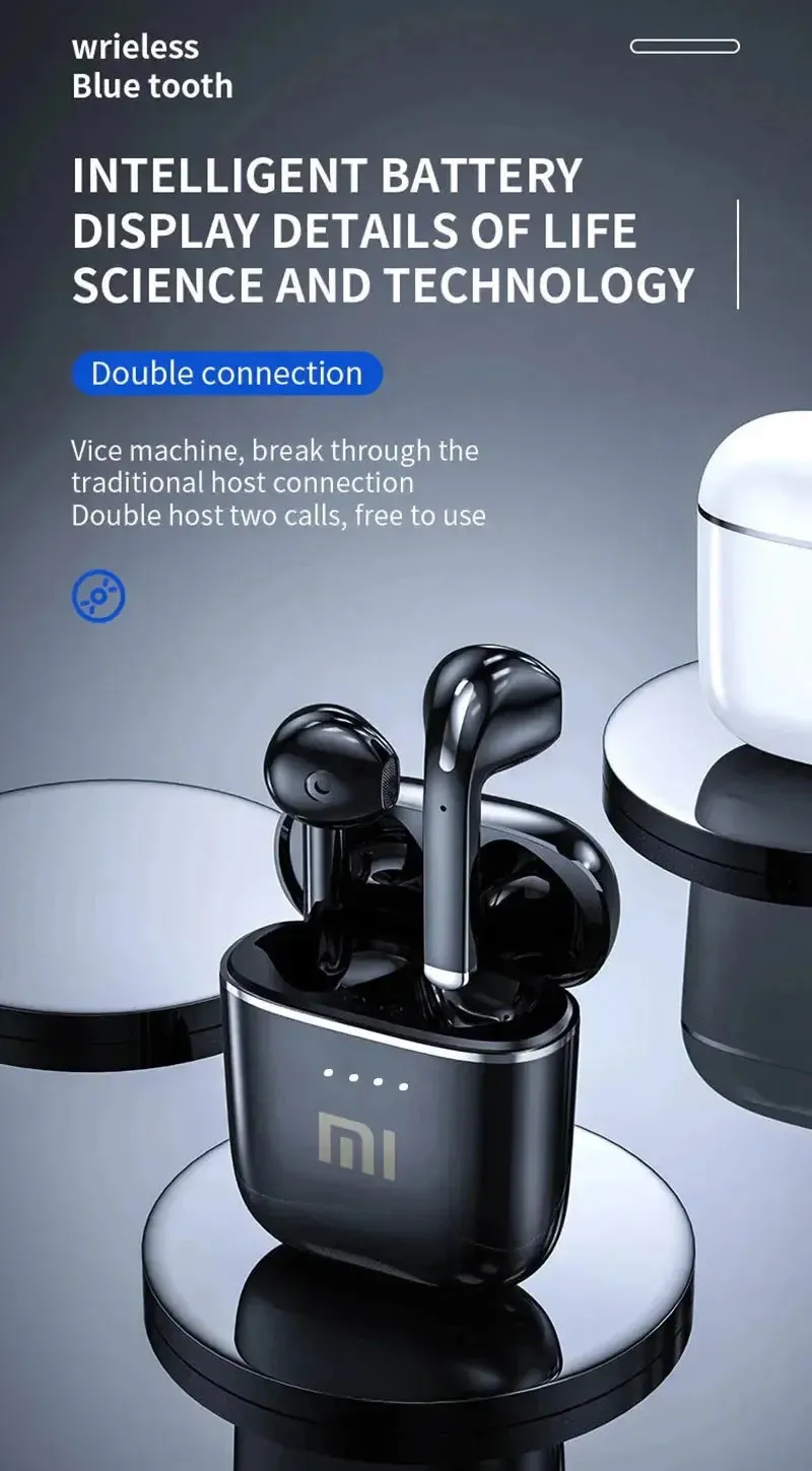 Xiaomi J05 Bluetooth Headphones In-Ear Headphone Waterproof Earbuds TWS Wireless Earphones Stereo Sound Sports Headset With Mic