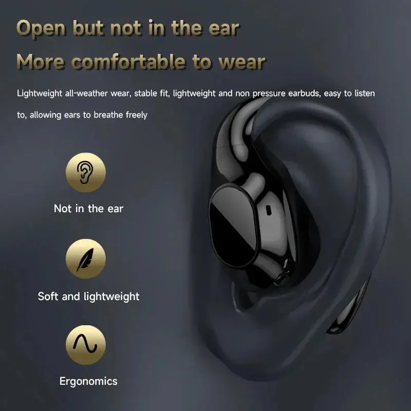 XIAOMI Wireless Bluetooth Earphones Sports Earphones With Earhooks Open Ear TWS I68 HiFi Stereo Sound True Earbuds Built-in Mic