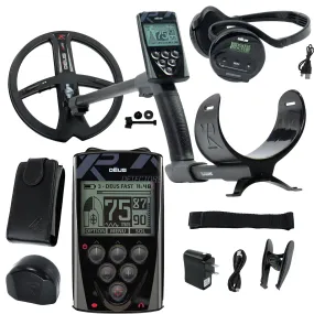 XP Deus Metal Detector w/ WS4 Headphones and 9” X35 Waterproof Search Coil (Open Box)