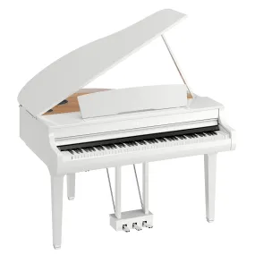 Yamaha CSP-295GPWH Smart Digital Piano with Stream Lights - Polished White