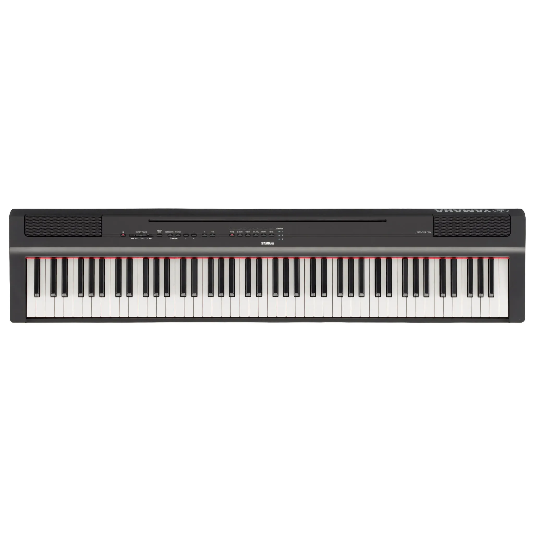 Yamaha P125AB Digital Piano Complete Home Bundle, Black