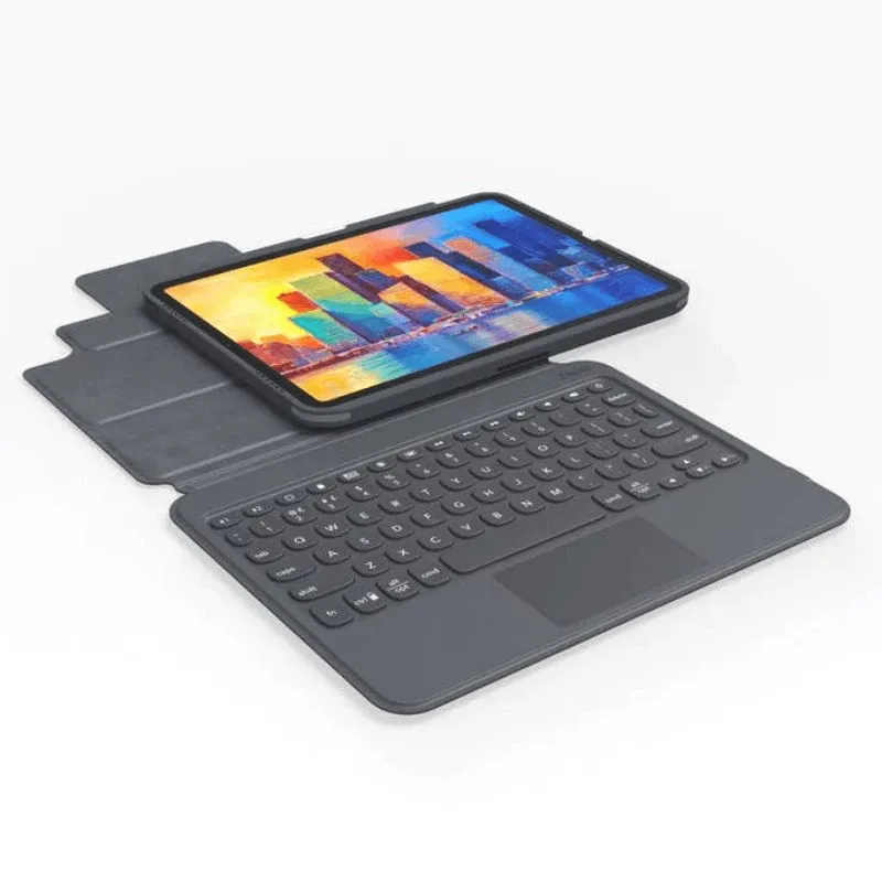 Zagg Pro Touch Trackpad Keyboard Detachable Case Folio iPad 10.2" 9th/8th/7th Gen