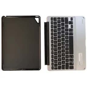 ZAGG Slim Book Bluetooth Keyboard Folio Case for iPad Pro 9.7 - Black/Silver